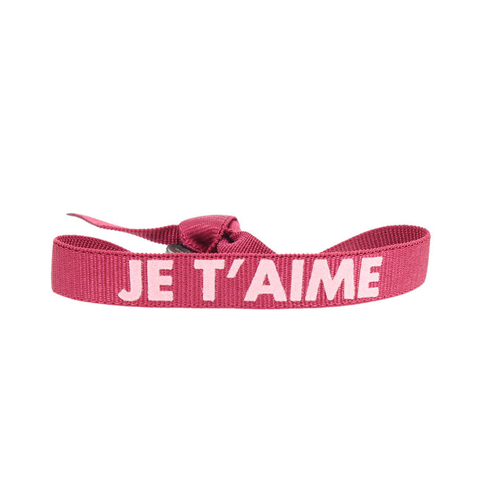 Les Interchangeables Bracelet Message Je T Aime