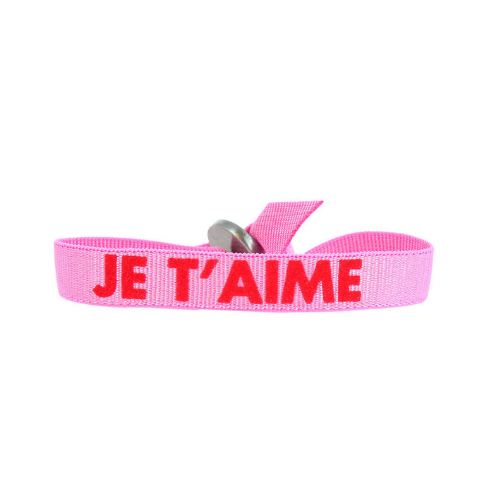 les interchangeables Bracelet message je t aime