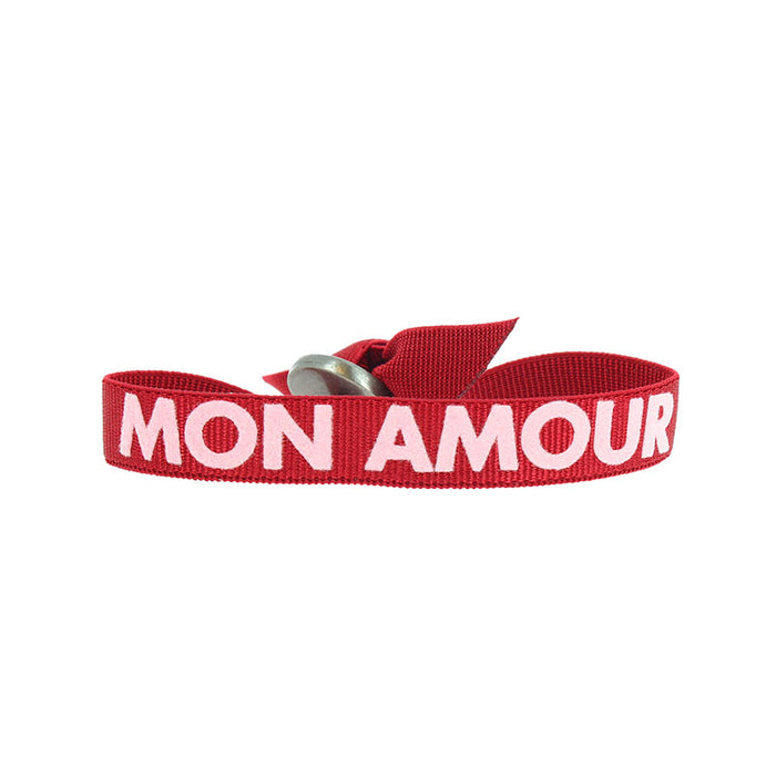 Les Interchangeables Bracelet Message Mon Amour
