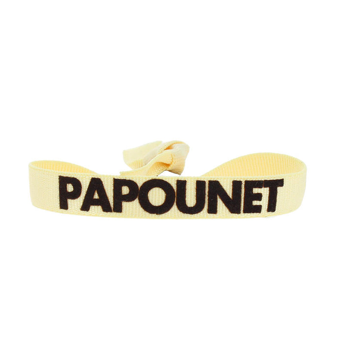 Les Interchangeables Bracelet Message Papounet