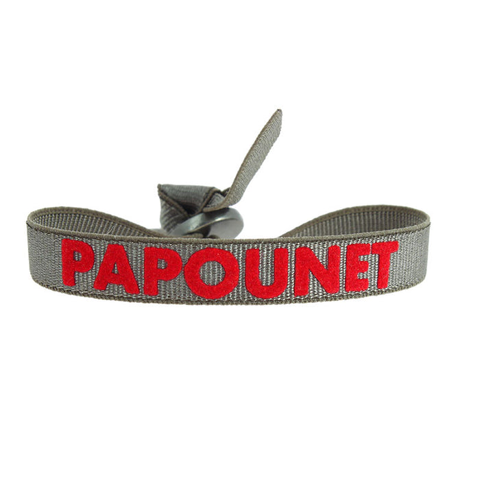 les interchangeables Bracelet message papounet