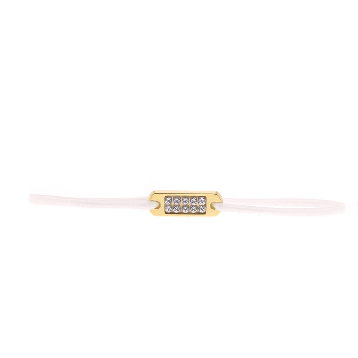 les interchangeables Bracelet mini plaque 2 rangs