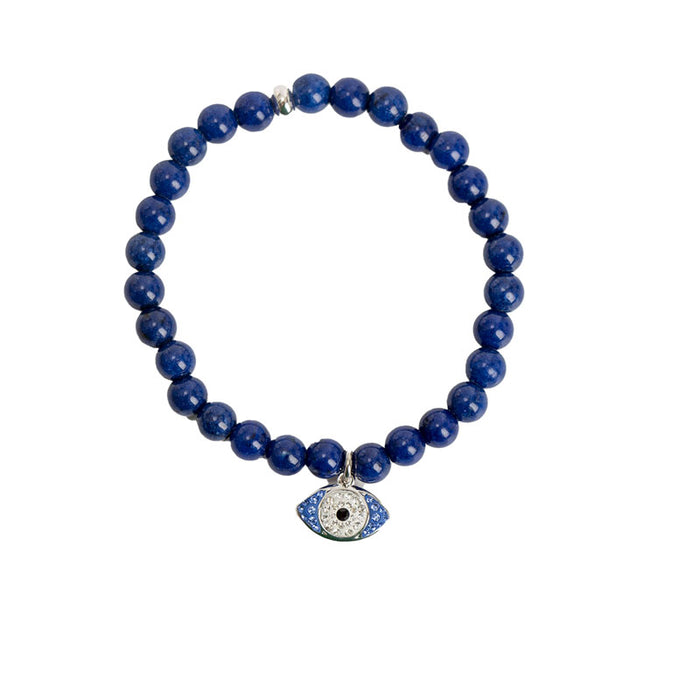 Les Interchangeables Bracelet Oeil Grosses Perles