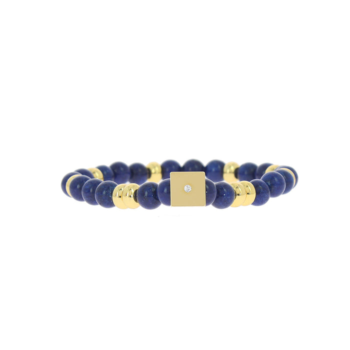Les Interchangeables Bracelet Perle Forme Carre