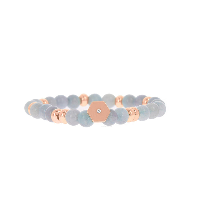 Les Interchangeables Bracelet Perle Forme Ecrou