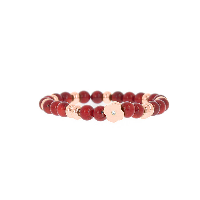 Les Interchangeables Bracelet Perle Forme Fleur