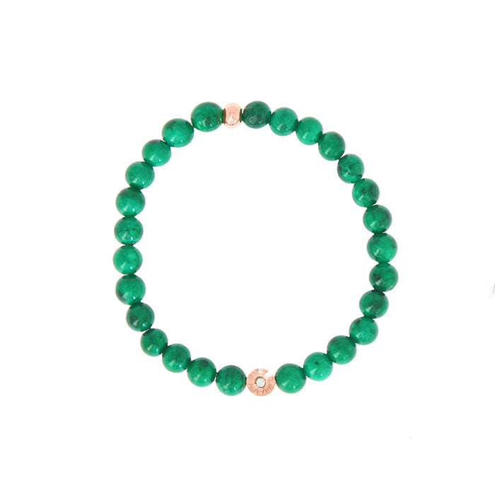 Les Interchangeables Bracelet Perle Serti Fleur Xl