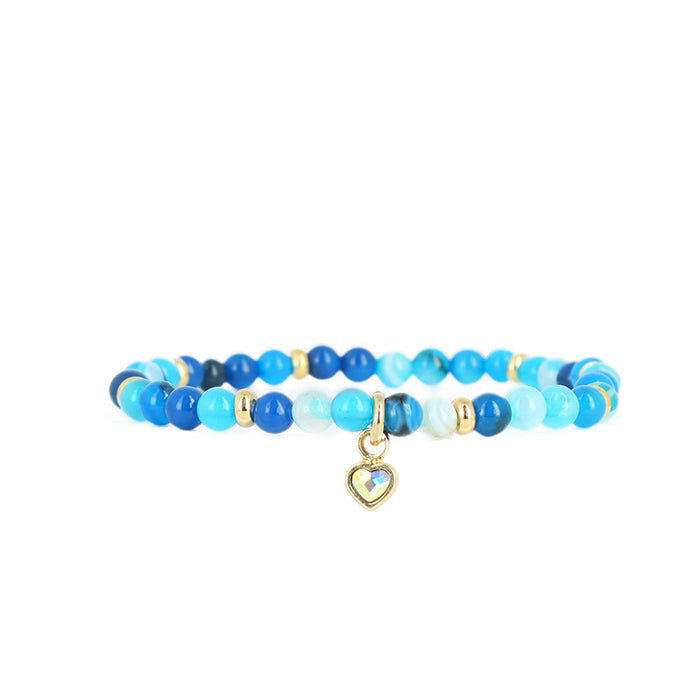 Les Interchangeables Bracelet Perles Coeur