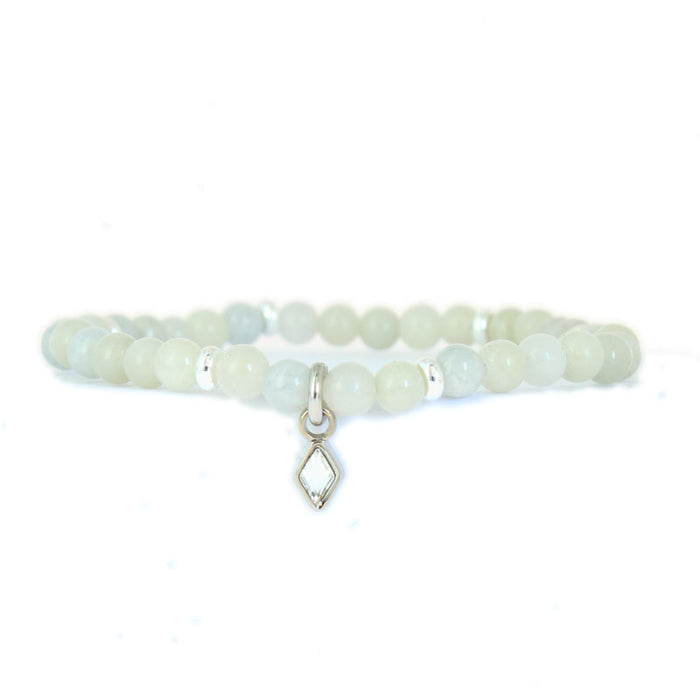 les interchangeables Bracelet perles losange pm