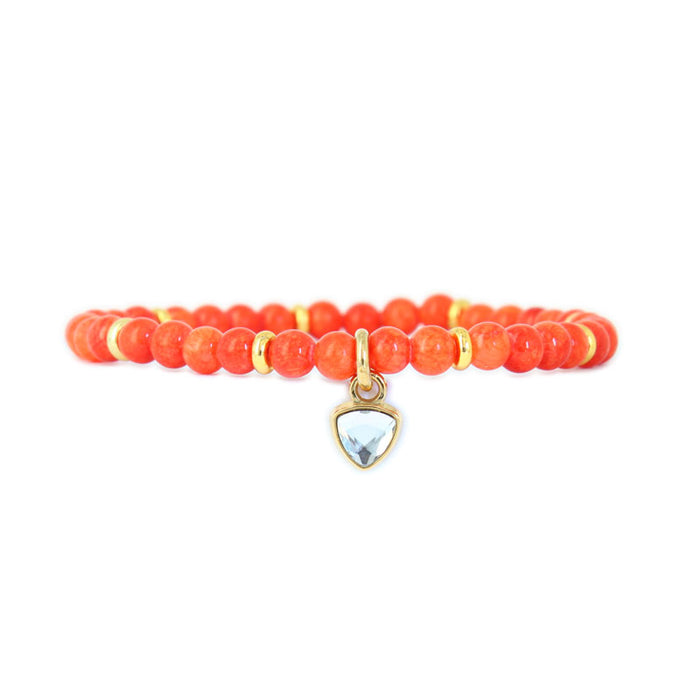 Les Interchangeables Bracelet Perles Trilliant Pm