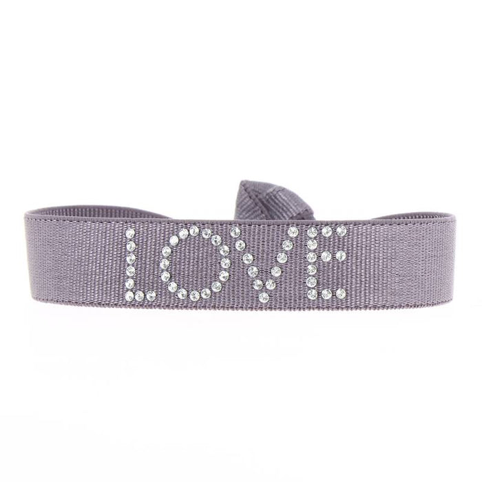 Les Interchangeables Bracelet Texte Love