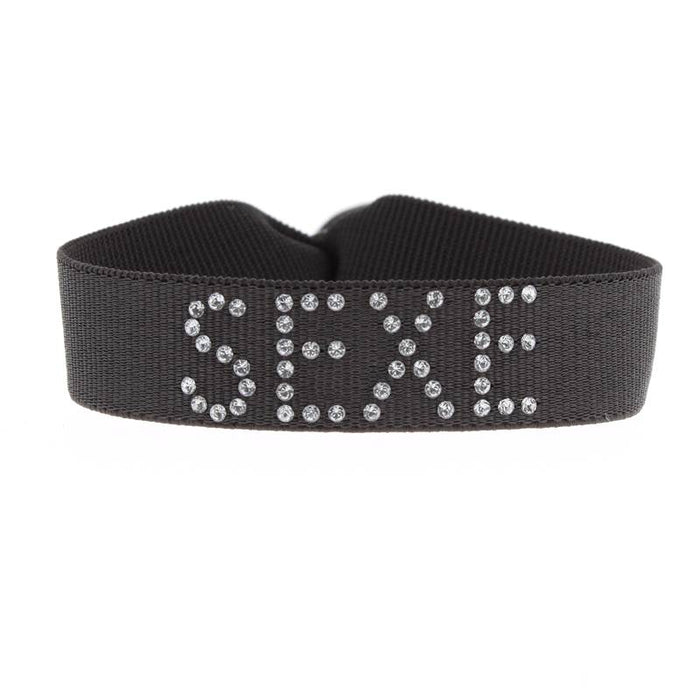 Les Interchangeables Bracelet Texte Sexe