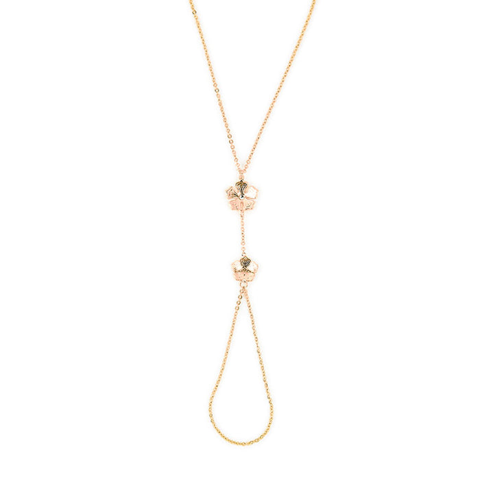 Les Interchangeables Chaine De Main Fleur
