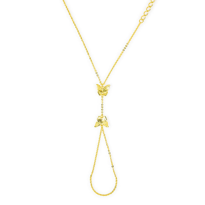 les interchangeables Chaine de main papillon