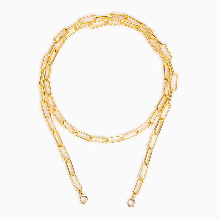 les interchangeables Chaine maillon strie 73