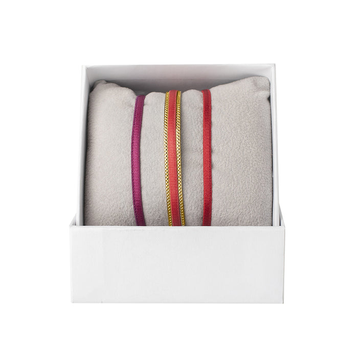 Les Interchangeables Coffret Jonc Ruban 3mm Bille