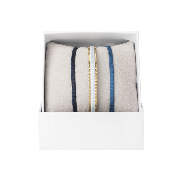 les interchangeables Coffret jonc ruban 3mm strie