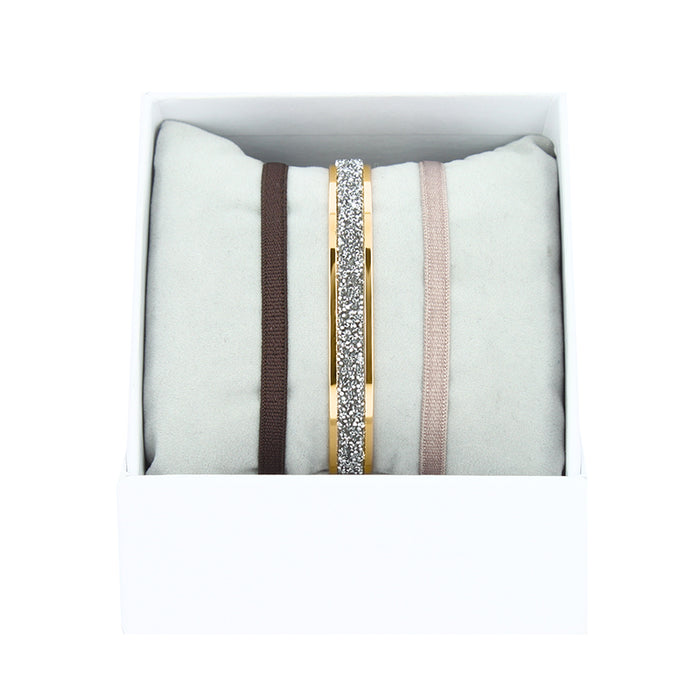 Les Interchangeables Coffret Jonc Ruban 4mm Fabric