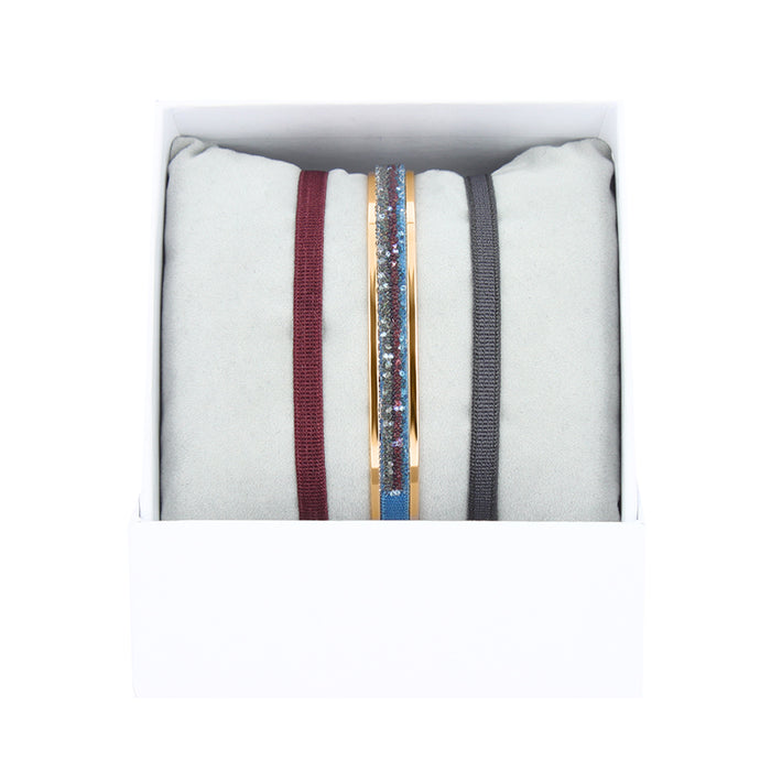 Les Interchangeables Coffret Jonc Ruban 4mm Ligne