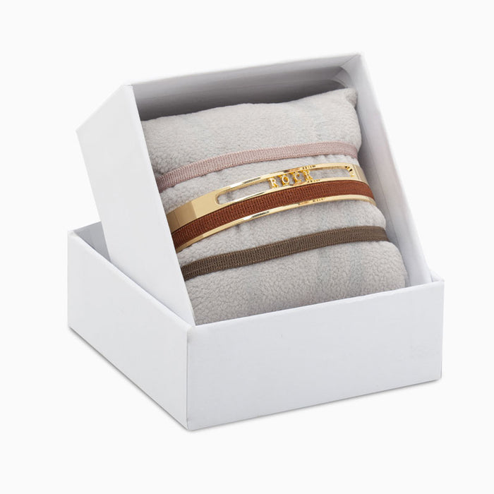 Les Interchangeables Coffret Jonc Ruban 4mm Rock