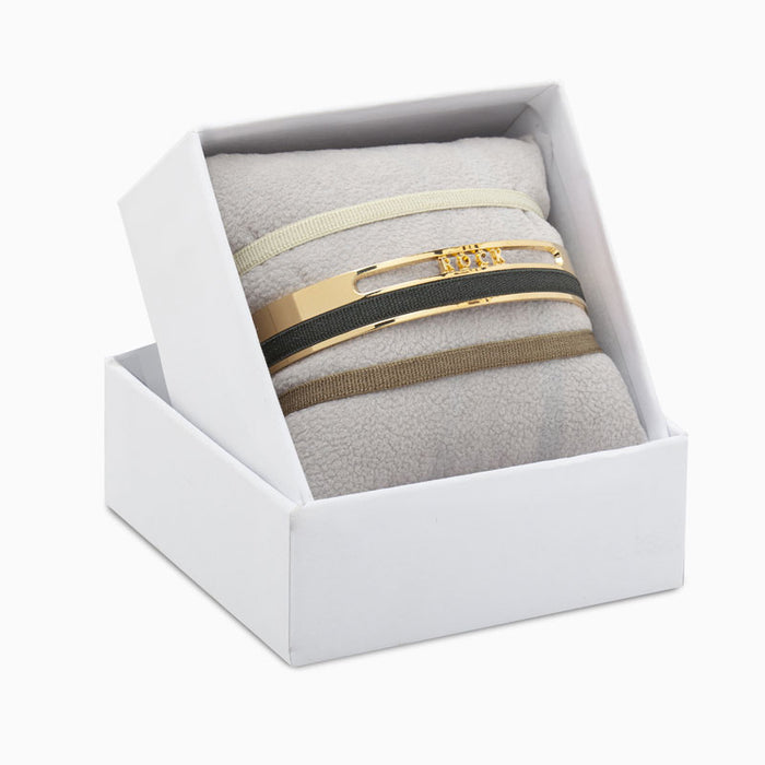 Les Interchangeables Coffret Jonc Ruban 4mm Rock