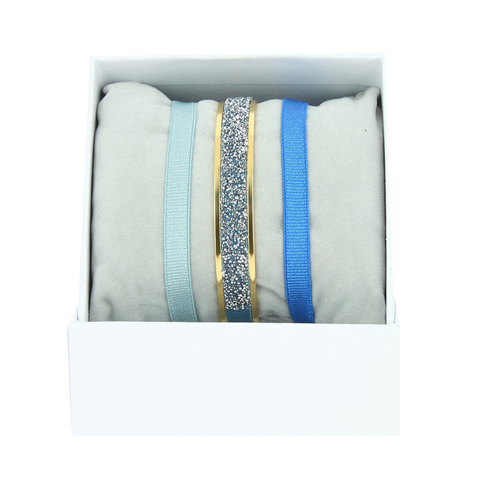 Les Interchangeables Coffret Jonc Ruban 6mm Fabric