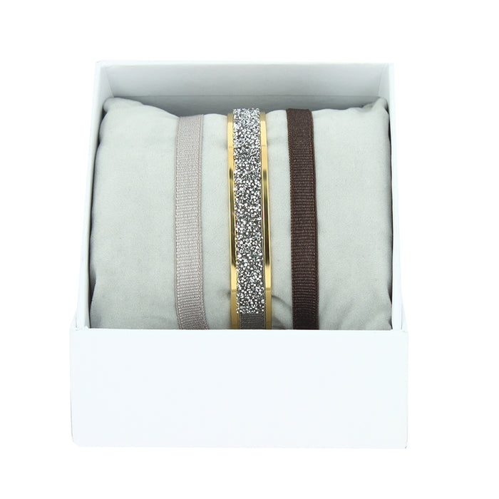 Les Interchangeables Coffret Jonc Ruban 6mm Fabric