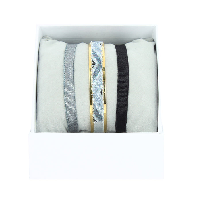 Les Interchangeables Coffret Jonc Ruban 6mm Le V