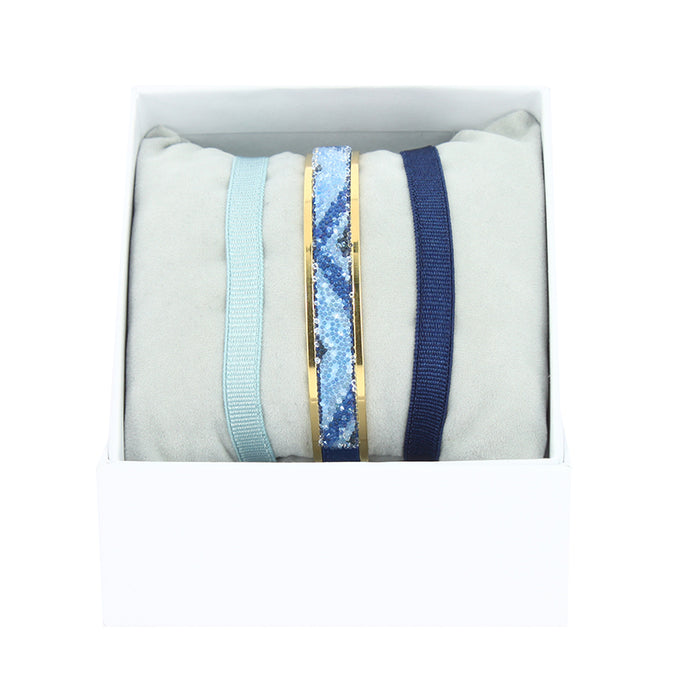 Les Interchangeables Coffret Jonc Ruban 6mm Le V