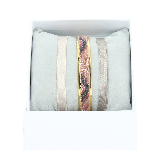 les interchangeables Coffret jonc ruban 6mm le v