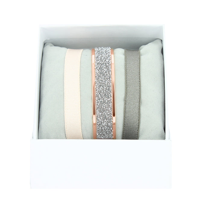 Les Interchangeables Coffret Jonc Ruban 9mm Fabric