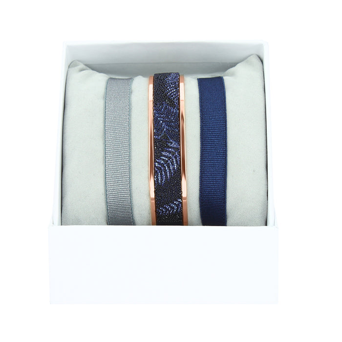 Les Interchangeables Coffret Jonc Ruban 9mm Plume