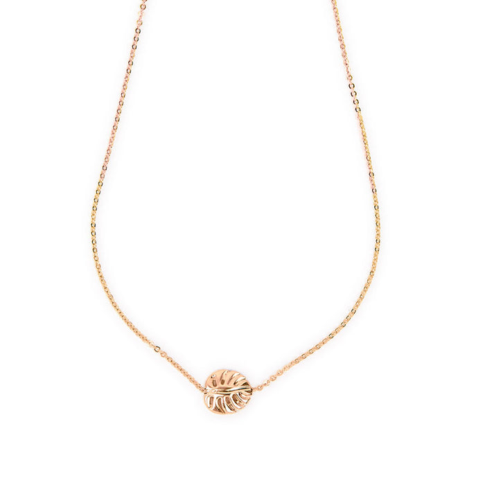 Les Interchangeables Collier Feuille