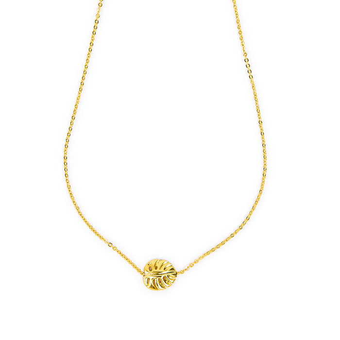 les interchangeables Collier feuille