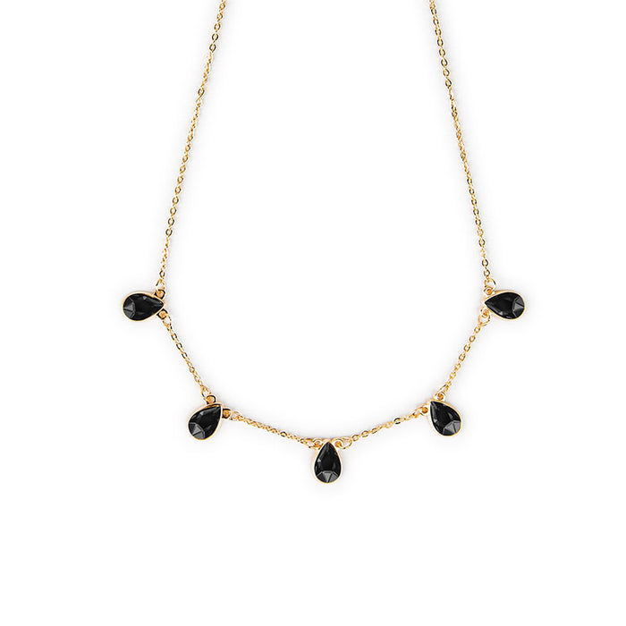 Les Interchangeables Collier Goutte Rivière