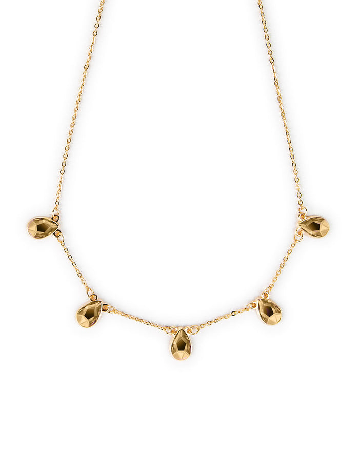 Les Interchangeables Collier Goutte Rivière