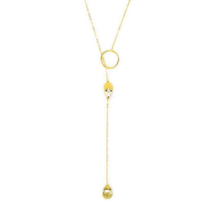Les Interchangeables Collier Lasso Scarabée