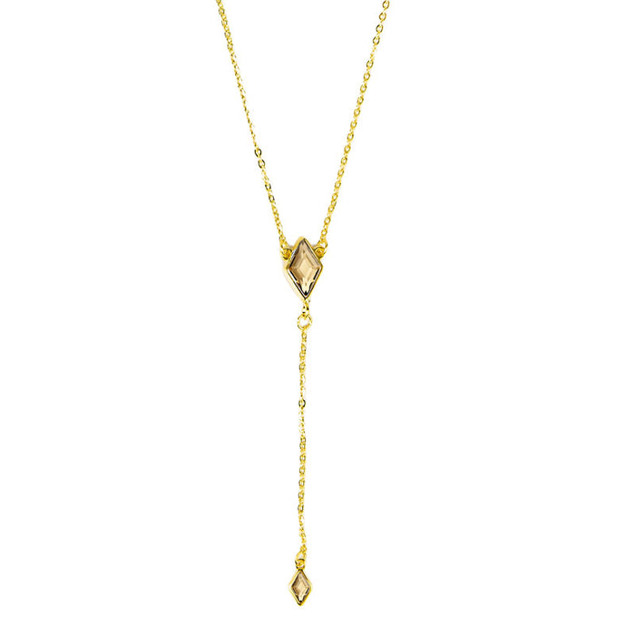 Les Interchangeables Collier Losange Duo
