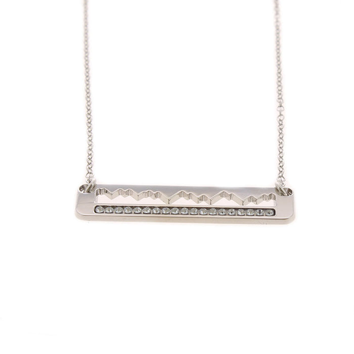 Les Interchangeables Collier Montagne Strassé