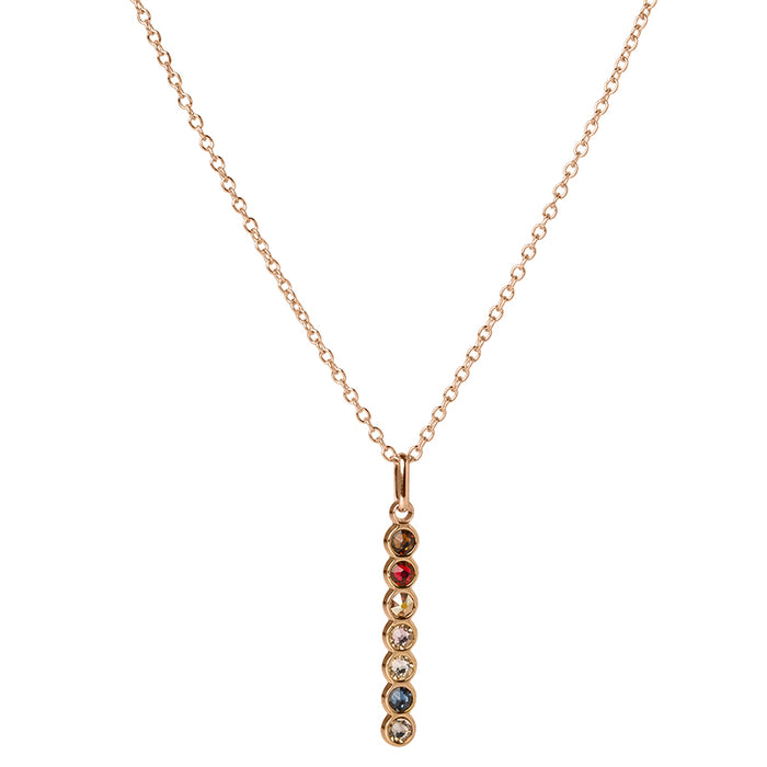 les interchangeables Collier rainbow