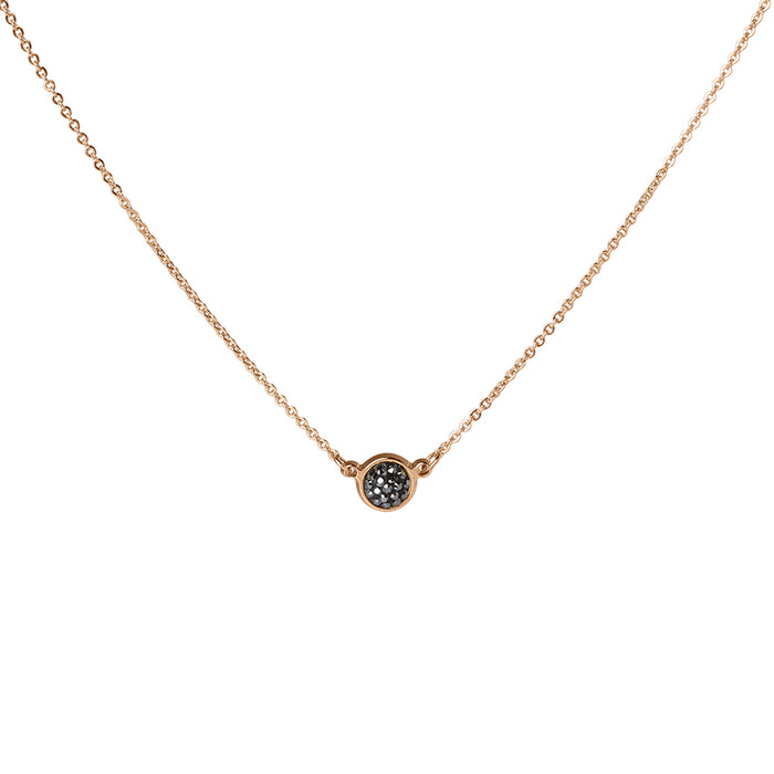 les interchangeables Collier ras de cou pave rond