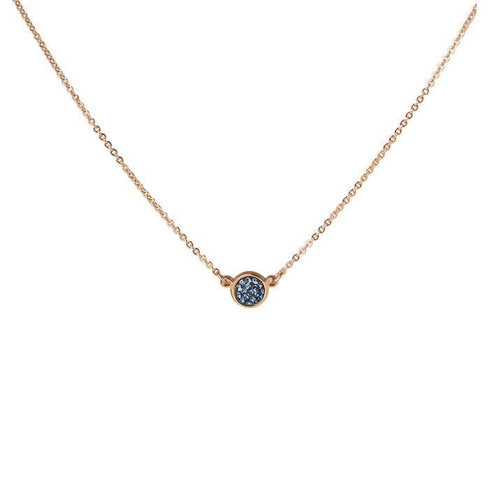 Les Interchangeables Collier Ras De Cou Pave Rond
