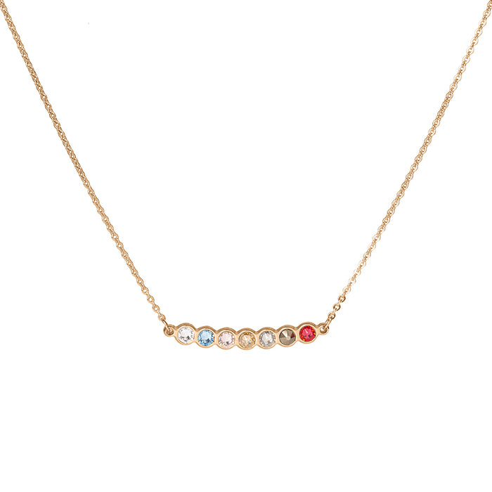 Les Interchangeables Collier Ras De Cou Rainbow