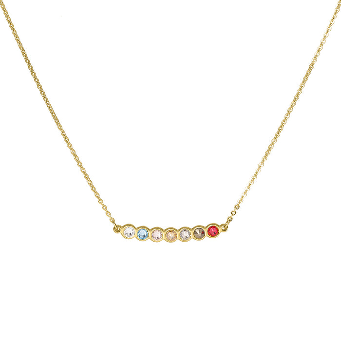 Les Interchangeables Collier Ras De Cou Rainbow