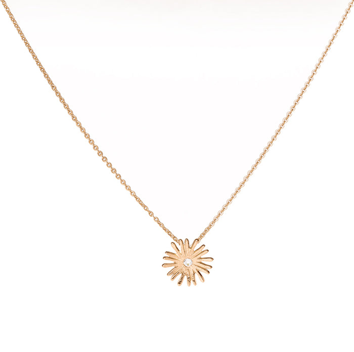 les interchangeables Collier ras de cou soleil