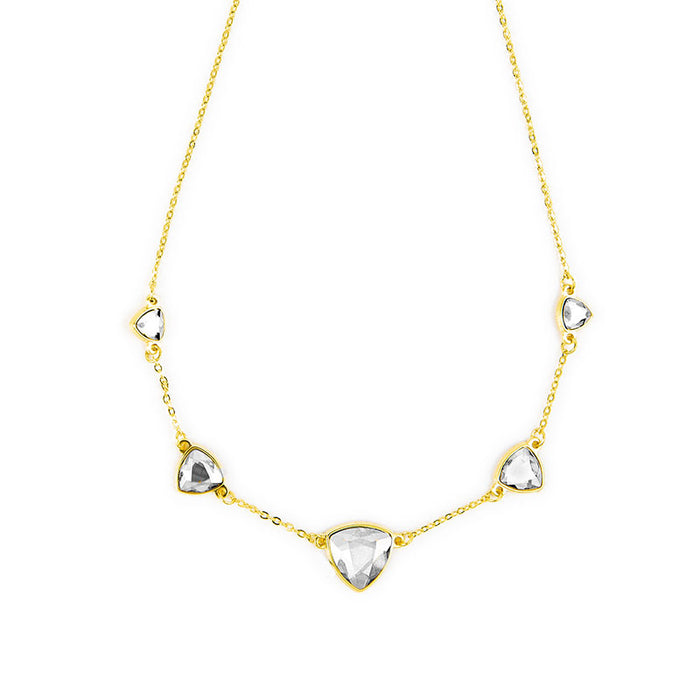 les interchangeables Collier trilliant rivière