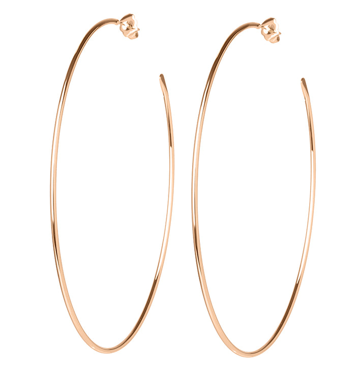 les interchangeables Créoles fil ovale gm