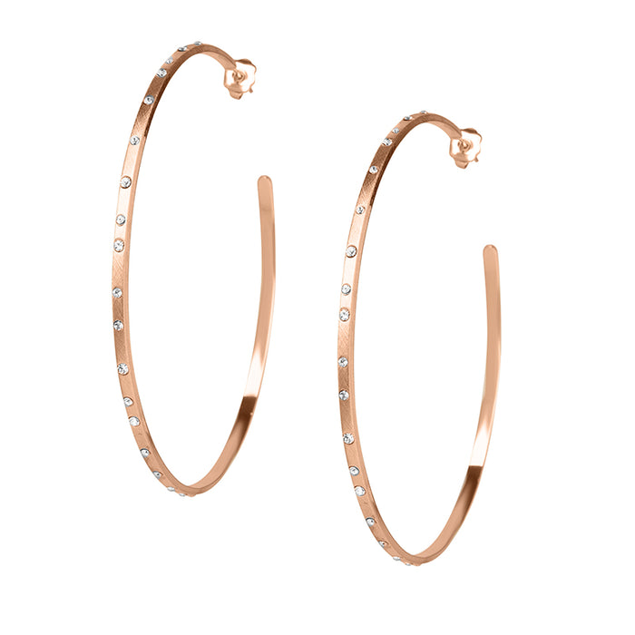 les interchangeables Créoles mini brossé