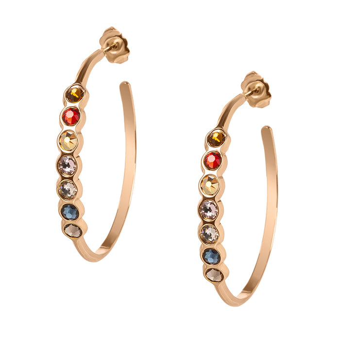 les interchangeables Créoles rainbow