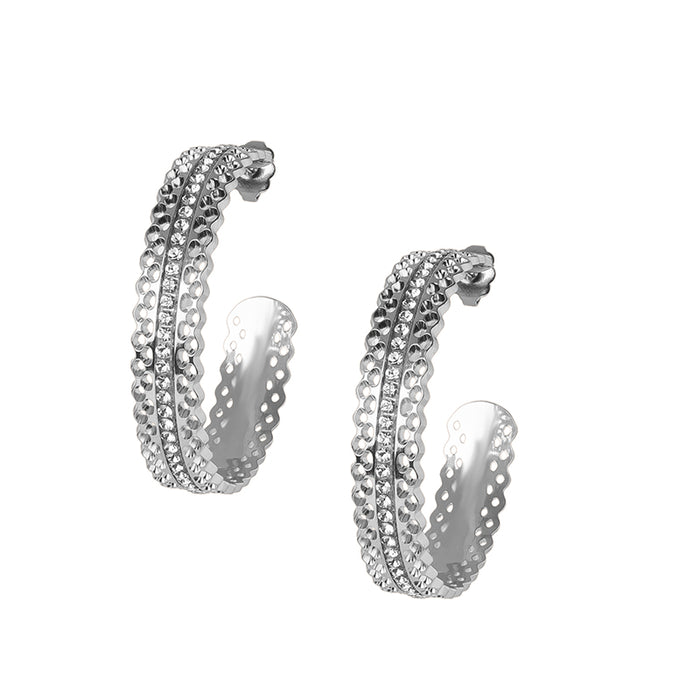 les interchangeables Créoles resille strassé